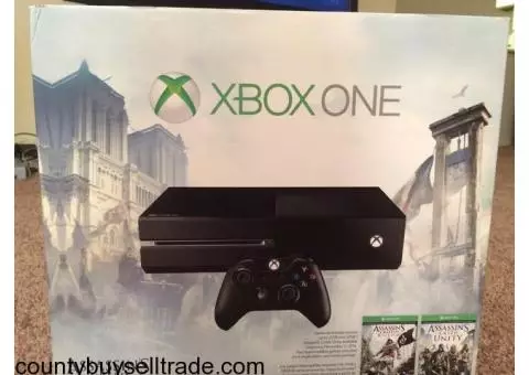Selling Xbox One with 2 games(Never opened)